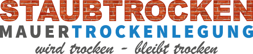 Staubtrocken - Mauertrockenlegung logo